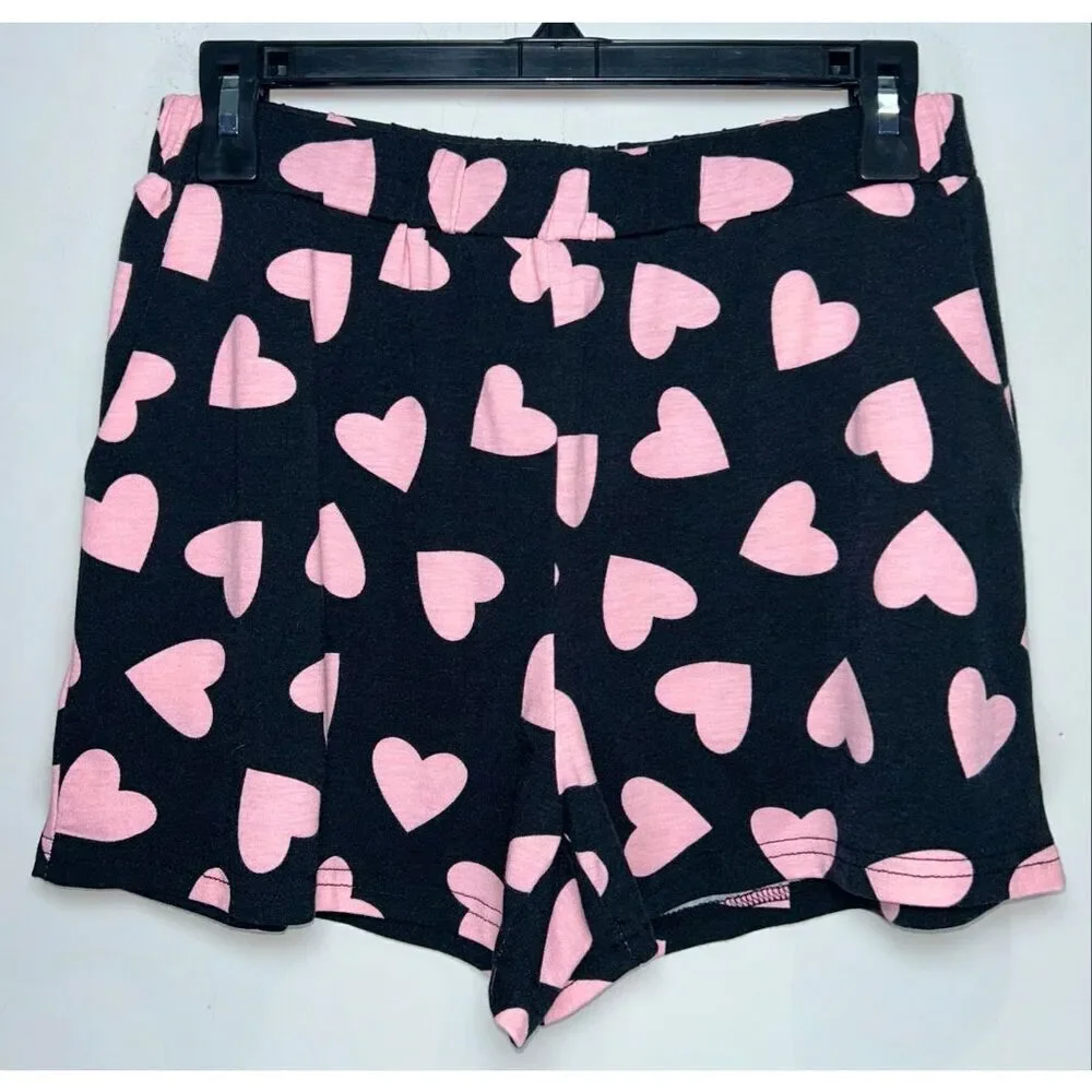 Pink heart pajama set size medium